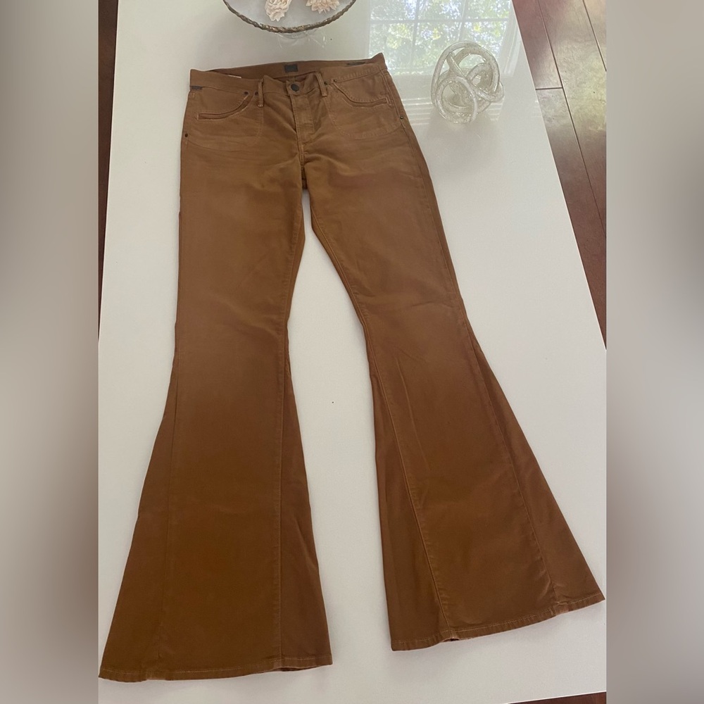 Citizens Of Humanity Brown Flare Jeans